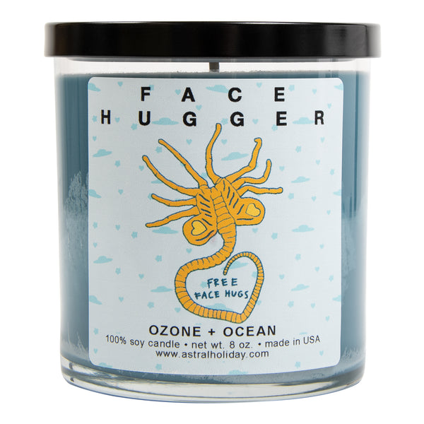 Face Hugger Horror Candle- 8oz Soy Container Candle