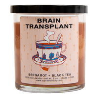 Brain Transplant Horror Candle- 8oz Soy Container Candle