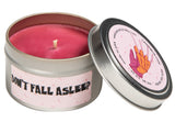Don't Fall Asleep Horror Candle- 3.5oz Soy Container Candle